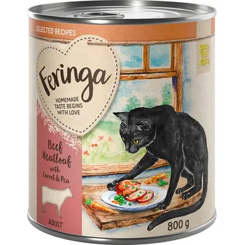 6x800g Feringa Selected Recipes - sekaná s mrkví a hráškem