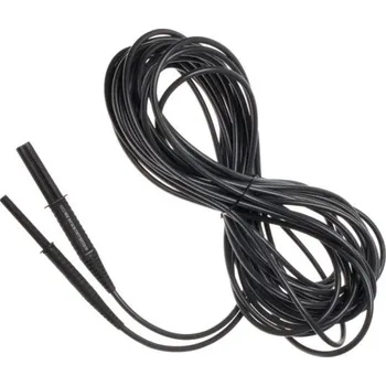 elektrický kabel Sonel 20 m černý kabel 11 kV (banánkové zástrčky, stíněný) + DOPRAVA ZDARMA