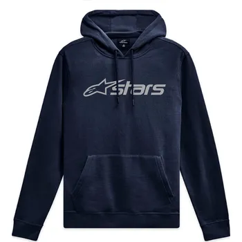 Pánská mikina mikina BLAZE HOODIE 3, ALPINESTARS (modrá/šedá) Velikost: L