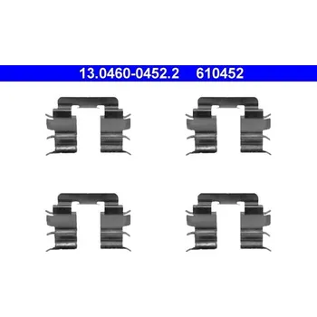 Brzdový systém Sada příslušenství, obložení kotoučové brzdy ATE 13.0460-0452.2