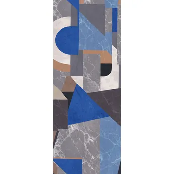 Tapeta Masureel Grafická vliesová obrazová tapeta na zeď, modrá, DGROC1043-300, Rock, Masureel, velikost 1,06 x 3 m
