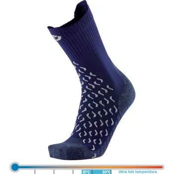 Pánské ponožky Unisex ponožky Therm-ic Outdoor UltraCool Crew Blue/White 39-41