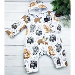 Kulišárny Zateplený overal s fleecem BEDEAR VELIKOST: 50-56