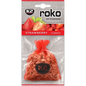 Vůně do auta K2 OSVĚŽOVAČ VZDUCHU/JAHODA/20G V820