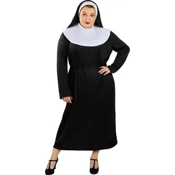 Karnevalový kostým Funiglobal - Kostým jeptiška extra velký - XXL