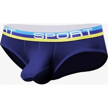 Slipy PIYAX Pánské slipy Elephant Nose modré XL/2XL + Doprava zdarma