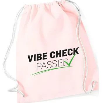 Sportovní vak TRK Vak na záda VIBECHECK Barva: Růžová