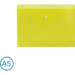 Obal spisový s klopou a drukem A5 žlutý I255226