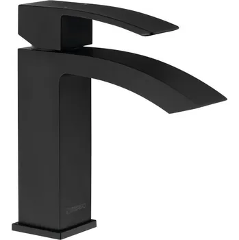 Vodovodní baterie Sapho Ginko GINKO 25 stojánková umyvadlová baterie, černá mat 1101-06B