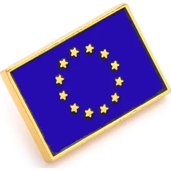 Odznak (pins) 20mm Evropská unie (EU) 2x3 cm - barevný