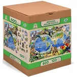 Wooden City Mapa Království zvířat 2v1…