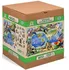 Puzzle Wooden City Mapa Království zvířat 2v1 600 dílků