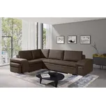 FALCO Sedací souprava Alana L hnědá