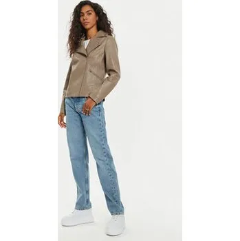 Dámská casual bunda Tatuum Bunda z imitace kůže Ramonesi T2417.012B Hnědá Regular Fit 40