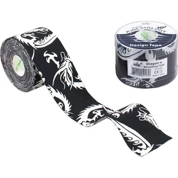 Tejpovací páska Kineziologický tejp Nasara Dragon Barva: černá