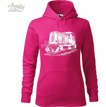 Pánská mikina Mikina - Lokomotiva 703 Barva: Purpurová (40), Velikost: XS, Střih: Dámské