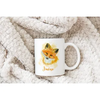 Hrnek se jménem Liška - Tyrkysová