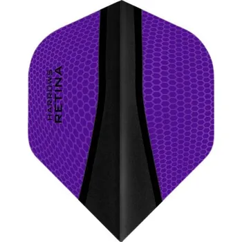 Příslušenství pro šipky Harrows letky Retina X No.2, Barva letky Purple