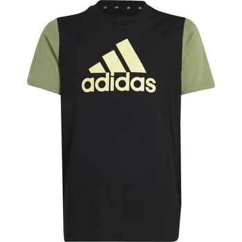 Chlapecké tričko Dětské Tričko s krátkým rukávem ADIDAS J BL CB T IX9516 – Černá 140