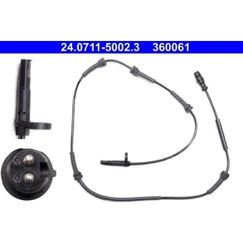 Auto-moto Snímač, počet otáček kol ATE 24.0711-5002.3