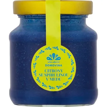 Včelařství Domovina Med s citrony a spirulinou