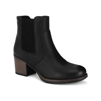 Dámské kozačky Polokozačky Clara Barson WS15221-02 Černá 37