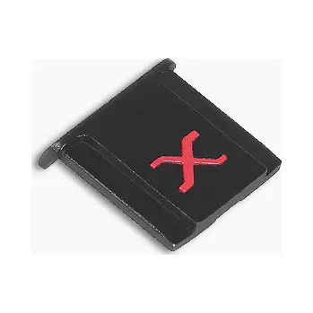 Krytka X na sáňky blesku FUJIFILM - (Hot Shoe Cover) T100 BARVA: Černá