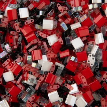 Korálek Miyuki Tila směs skleněných korálků Royal flush