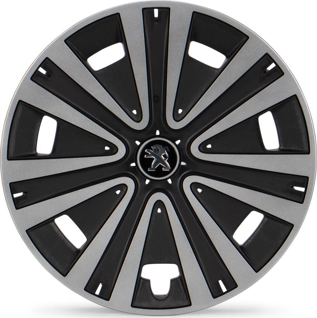 Poklice na kola Peugeot Partner 2008-2018 - 15" disk - celoplošná, AERO NATEO, 96769704VT