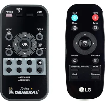Dálkový ovladač LG AKB73616002 - dálkový ovladač duplikát