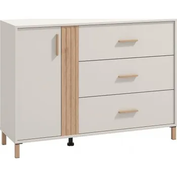 Komoda Kombinovaná komoda Katharos - béžová/dub artisan