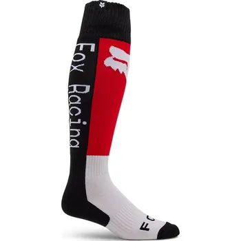Pánské ponožky FOX 180 Race Spec Sock Red/White S