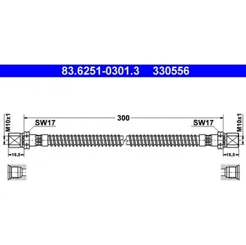 Brzdová hadice Brzdová hadice ATE 83.6251-0301.3