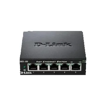 Switch D-Link DES-105 5-port 10/100 Metal Housing Desktop Switch