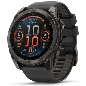 Garmin Fenix 6X Solar TitaniumGrayDLC/Black Band (MAP/Music) - Zbozi.cz