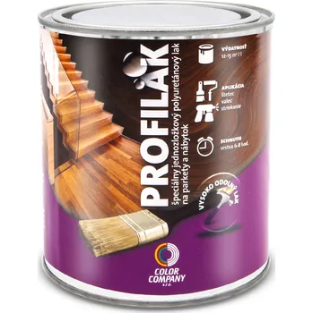 barva a nátěr na dřevo COLOR COMPANY PROFILAK polyuretanový lak do interiéru 2.5 l Lesklý