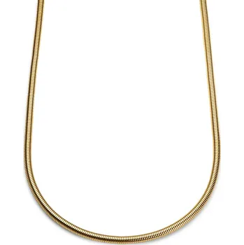 Řetízek Essentials | 5mm lankový řetízek zlaté barvy - Lucleon