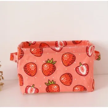 Úložný box Malý úložný košík, jahody