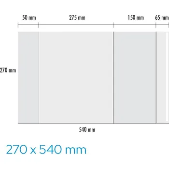 Sešit Obal univerzální 90mic, 270 x 540mm I260540