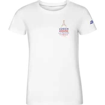 Dámské tričko Olympijská kolekce Česká republika - FANA Dámské triko z kolekce OH Francie 2024-czech house