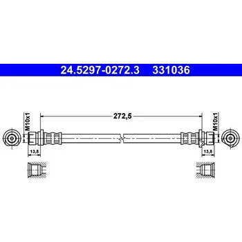 Brzdová hadice Brzdová hadice ATE 24.5297-0272.3