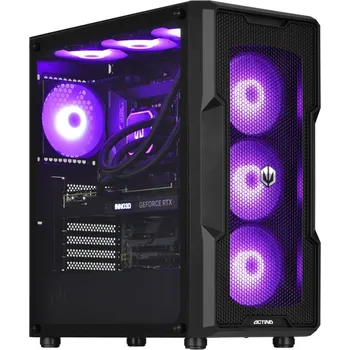 Stolní počítač Actina 5901443383970 PC Intel® Core™ i5 i5-13500 32 GB DDR4-SDRAM 1 TB SSD NVIDIA GeForce RTX 4070 Ti Midi Tower Černá