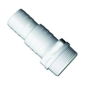 Hadicový trn 32 a 38mm, bílý ABS plast, příslušenství k bazénovým Skimmerům, 0.02kg (308070)