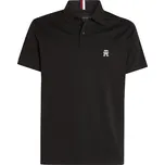 TOMMY HILFIGER IMD INTERLOCK REG PO Pánské polo tričko L MW0MW34783BDS
