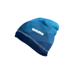 Wamu Fleecová čepice dětská Mozaika modrá Vel. M