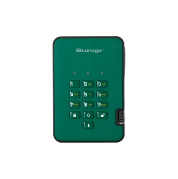 Externí pevný disk iStorage diskAshur2 SSD Kapacita: Zelená 8 TB