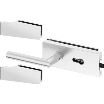 Dveřní kování Klika na sklo SLIM PRO INOX sada na vložku SZKYINS