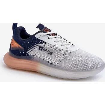 Pánská běžecká obuv Mužská sportovní obuv HI-POLY SYSTEM Big Star NN174476 Barva: Modrá, Velikost: 43