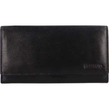 Peněženka Dámská kožená peněženka černá - Bellugio Giacomo černá