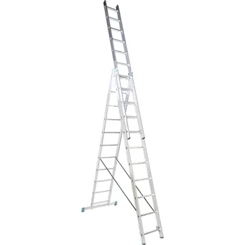 Žebřík ALVE ALVE Trojdílný univerzální žebřík 3x10 hliníkový typ 7610